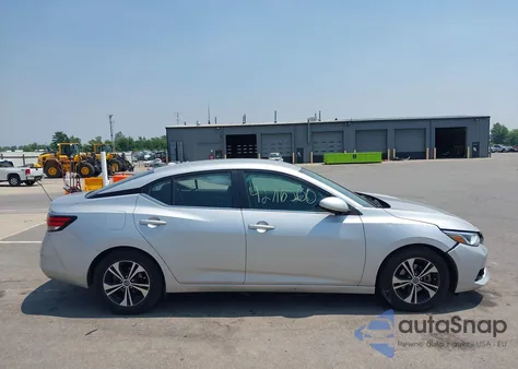 2021 Nissan Sentra Sv z USA, uszkodzony, nr VIN 3N1AB8CV4MY294585